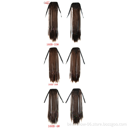 Hot sell Bohemian Ponytail Hair Extension  Ponytail Extension KinkyCurly  Ponytail Extension 45cm Synthetic wigs